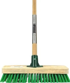 Synx Tools Tegelborstel - Bezem Met Steel 150cm Mosbezem - Schrobbezem - Mos - Onkruidborstel - Harde Borstel- Bezems -Tuinverzorgings Winkel 1012x1200 1