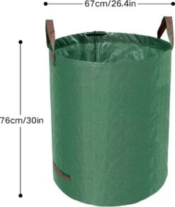 Tuin Afvalzakken - 2 Stuks - Opvouwbare Afvalzak - Tuin Afvalzak - Bladzakken - Waterstotend Tuinafvalzak - 270L 7 Tuin Afvalzakken - 2 Stuks - Opvouwbare Afvalzak - Tuin Afvalzak - Bladzakken - Waterstotend Tuinafvalzak - 270L -Tuinverzorgings Winkel 1016x1200 1