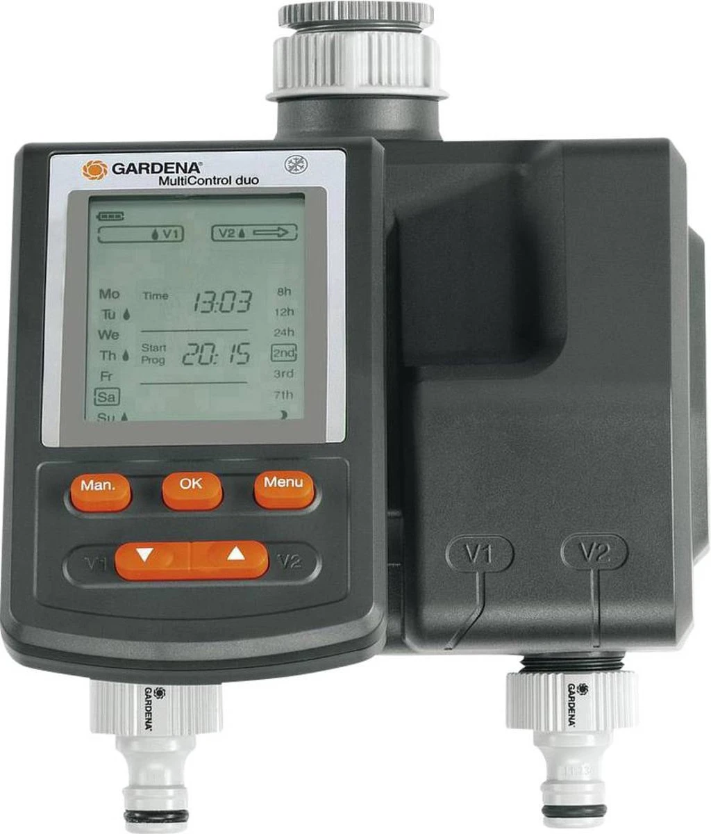 GARDENA Besproeiingsomputer MultiControl Duo - 3 besproeiingen per dag - 1min tot 3u 59min. GARDENA Besproeiingsomputer MultiControl Duo - 3 Besproeiingen Per Dag - 1min Tot 3u 59min. -Tuinverzorgings Winkel 1024x1200 2