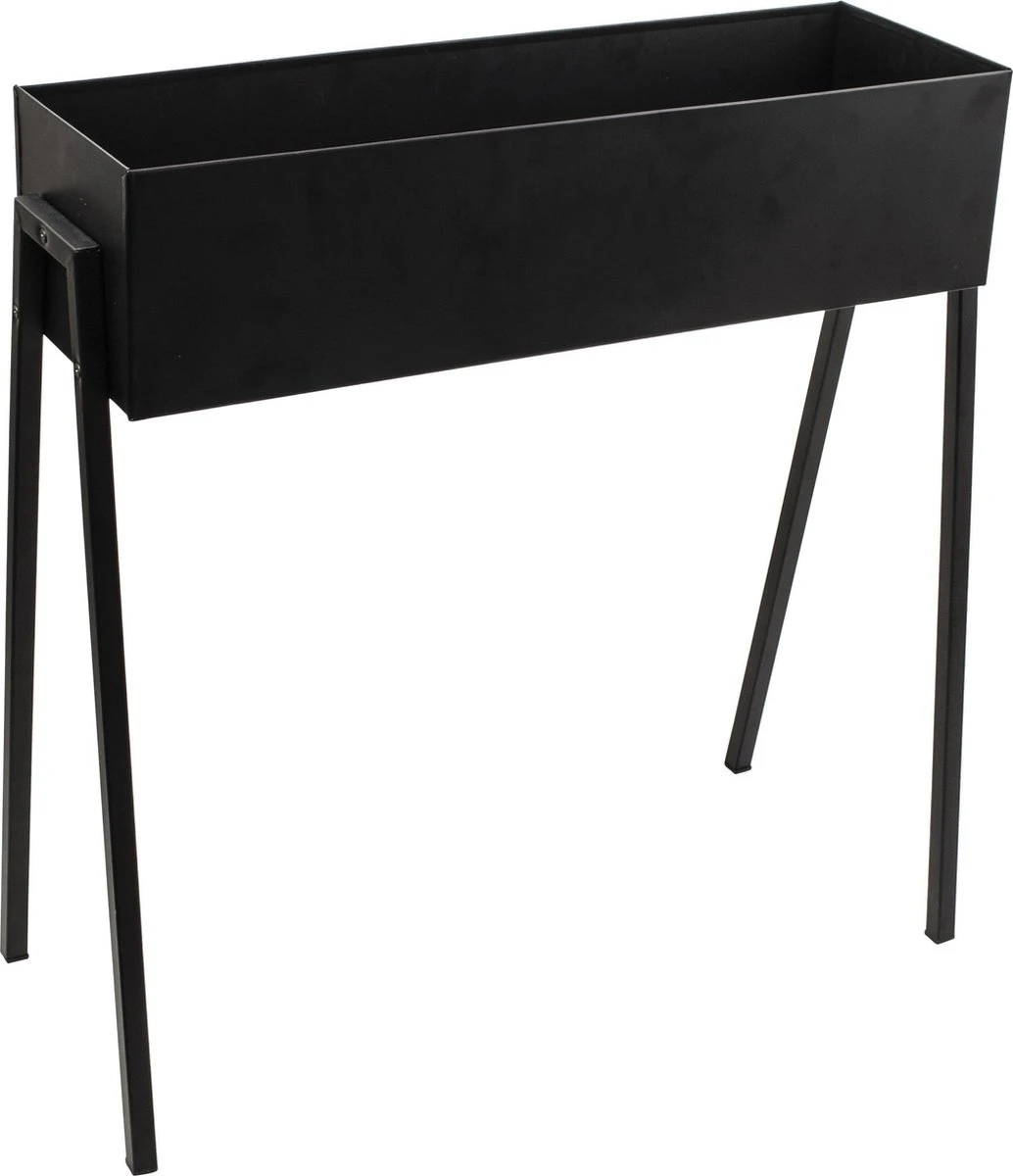 Gusta - Plantenbak - Zwart - 58x18x63cm Gusta - Plantenbak - Zwart - 58x18x63cm -Tuinverzorgings Winkel 1034x1200 3