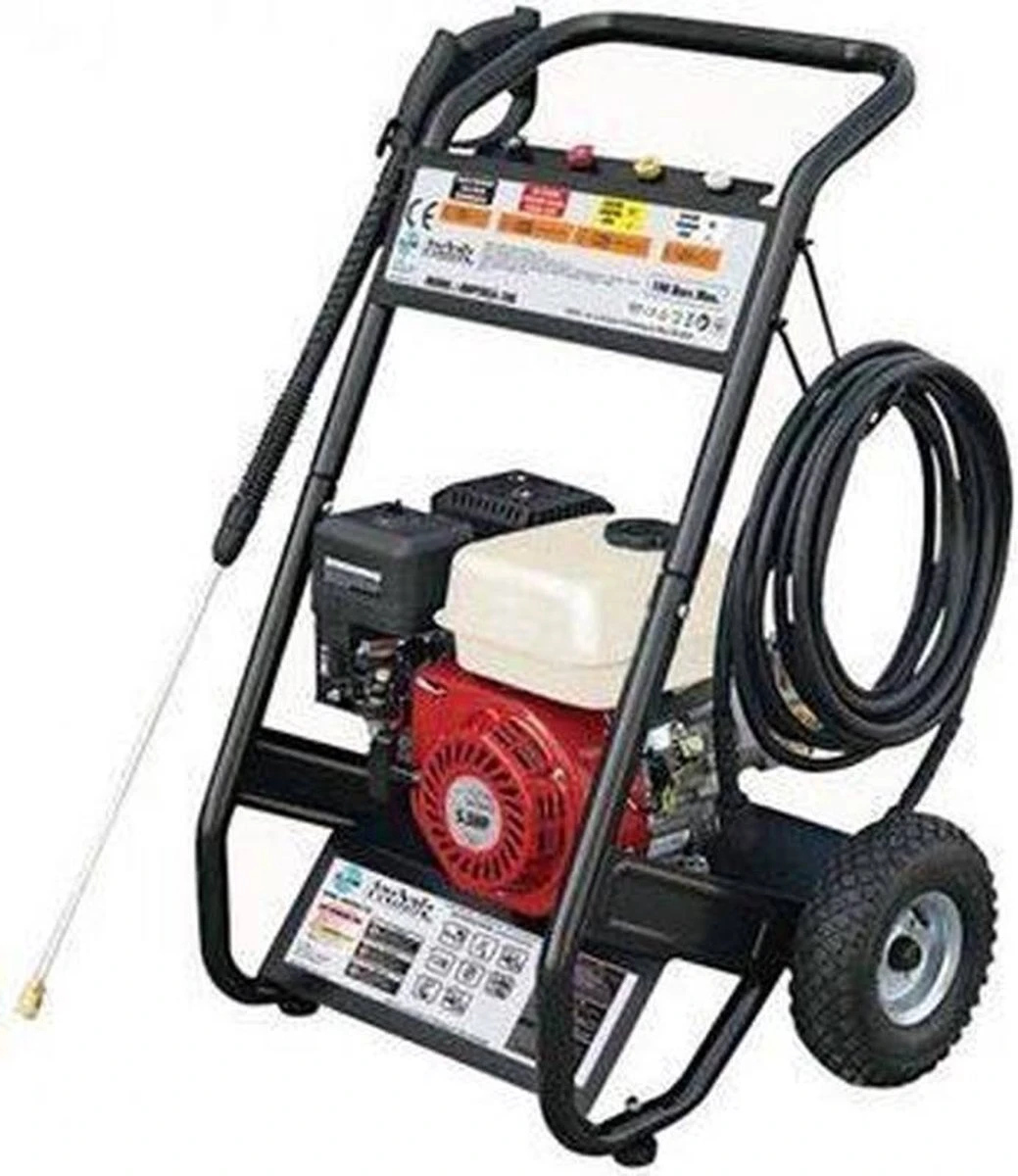 Powertech Professionele Hogedrukreiniger Op Benzine - 6.5 PK - 3600 PSI - 220 Bar - Hogedrukreiniger Auto - Terrasreiniger - Oppervlaktereiniger - Autoreiniger - Zwembadreiniger - 5 Snelkoppelstukken- Zwart / Rood Powertech Professionele Hogedrukreiniger Op Benzine - 6.5 PK - 3600 PSI - 220 Bar - Hogedrukreiniger Auto - Terrasreiniger - Oppervlaktereiniger - Autoreiniger - Zwembadreiniger - 5 Snelkoppelstukken- Zwart / Rood -Tuinverzorgings Winkel 1039x1200 1