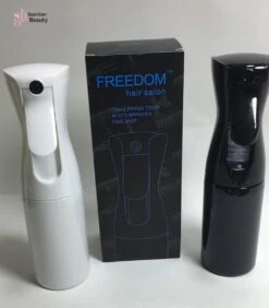 Merkloos Sibel Extreme Mist Verstuiver 160ml Zwart En Wit| Professional Hairdressing Plastic Fine Mist Spray Bottle - 2 Stucks -Tuinverzorgings Winkel 1051x1200