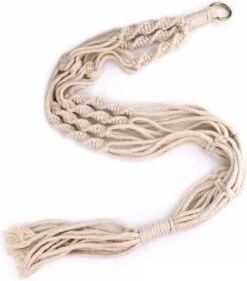 Merkloos Plantenhanger Macramé - Luxe Gevlochten Touw Katoen - 2 Stuks - Plantenpot Ophangen -Tuinverzorgings Winkel 1056x1200 4