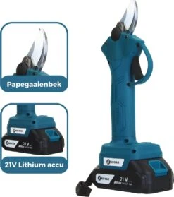 NovarGarden® Elektrische Snoeischaar NG1 - 2x Accu - Elektrisch - Takkenschaar - Op Batterij - 28mm -Tuinverzorgings Winkel 1061x1200 2