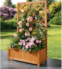 Parkside Plantenbak Met Klimrek 60 X 28 X 100cm -Tuinverzorgings Winkel 1073x1200