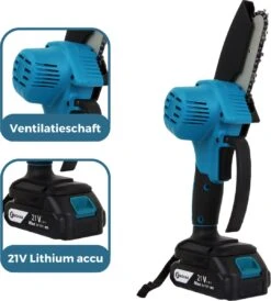 NovarGarden® Mini Kettingzaag NG1 - Met 2x Accu - Takkenzaag - Snoeizaag - Electrisch - Handzaag - Boomzaag - 21V -Tuinverzorgings Winkel 1080x1200 3