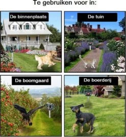 Merkloos Ultrasone Kattenverjager - Kattenschrik - Zonneenergie - Marterverjager - Op Batterijen - Met Adapter - Katten Afweermiddel - Tuin - Ongedierte Verjager -Tuinverzorgings Winkel 1103x1200 1