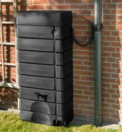 Garden Muurtank Regenton Zwart 320l - ThuisTuinieren.nl -Tuinverzorgings Winkel 1104x1200 4
