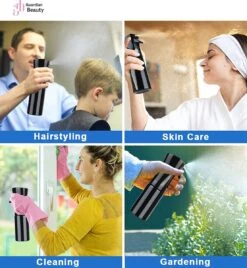 Merkloos Sibel Extreme Mist Verstuiver 160ml Zwart En Wit| Professional Hairdressing Plastic Fine Mist Spray Bottle - 2 Stucks -Tuinverzorgings Winkel 1107x1200 2