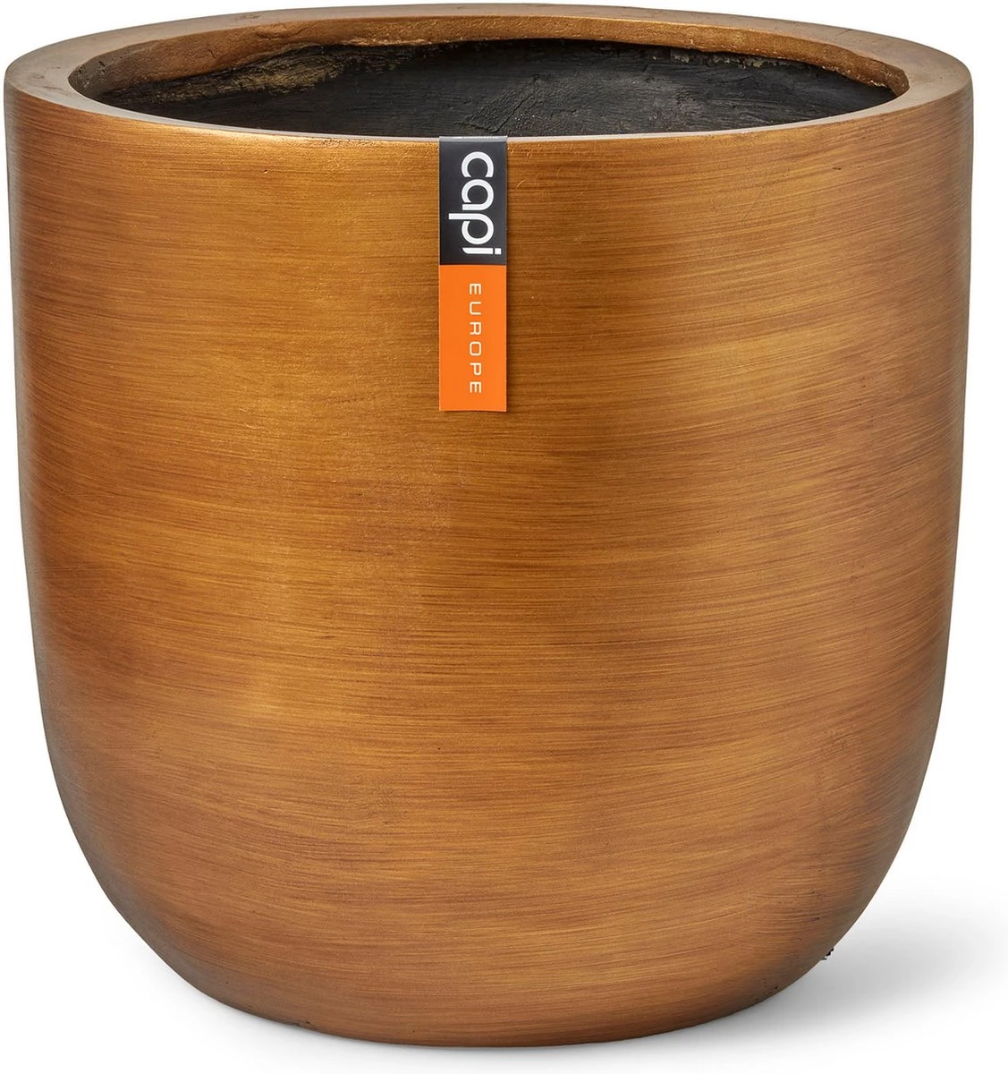 Capi Europe - Bloempot bol Retro XL - 42x41 - Goud - Bloempot voor binnen - Opening ⌀36 - RTG933 Capi Europe - Bloempot Bol Retro XL - 42x41 - Goud - Bloempot Voor Binnen - Opening ⌀36 - RTG933 -Tuinverzorgings Winkel