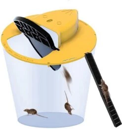 Merkloos Muizenval Diervriendelijke - Muizenval Emmer - Rattenval - Mouse Trap - Rat Trap - Muizenverjager - Ongediertebestrijding -Tuinverzorgings Winkel 1132x1200