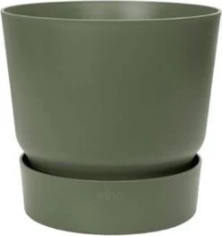 Elho Greenville Rond 30 - Grote Bloempot Voor Buiten - Gemaakt Van Gereycled Plastic - Ø 29.5 X H 27.8 Cm - Blad Groen -Tuinverzorgings Winkel 1132x1200 5