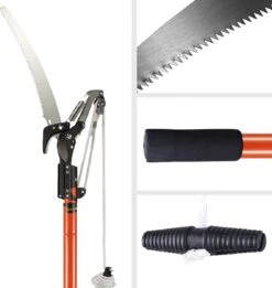 Gardebruk Takkenzaag Telescopisch - 2in1 Zaag & Snoeischaar - Oranje 11 Gardebruk Takkenzaag Telescopisch - 2in1 Zaag & Snoeischaar - Oranje -Tuinverzorgings Winkel 1137x1200