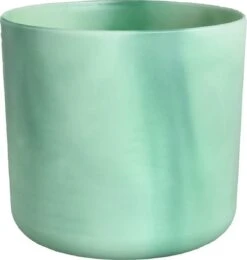 Elho The Ocean Collection Round 22cm - Bloempot Voor Binnen - 100% Gerecycled Materiaal - Gemaakt Met Zeeafval - Ø 22.3 X H 20.4 Cm - Pacifisch Groen -Tuinverzorgings Winkel 1141x1200 1
