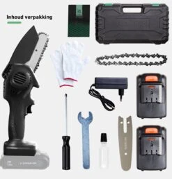 Mardin Mini Kettingzaag - Snoeizaag - Kettingzaag - Kettingzaag Electrisch Met 2 Accu - Inclusief Koffer - 1 Extra Accu - Zwart 10 Mardin Mini Kettingzaag - Snoeizaag - Kettingzaag - Kettingzaag Electrisch Met 2 Accu - Inclusief Koffer - 1 Extra Accu - Zwart -Tuinverzorgings Winkel 1151x1200 2