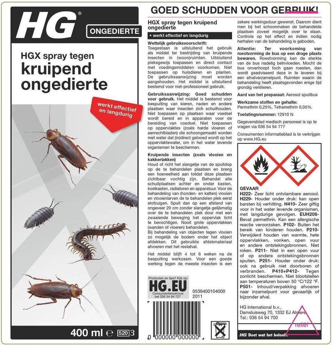 HGX spray tegen kruipend ongedierte - 12910N - 400ml - zeer krachtig middel - vlekvrij - werkt tot 6 weken HGX Spray Tegen Kruipend Ongedierte - 12910N - 400ml - Zeer Krachtig Middel - Vlekvrij - Werkt Tot 6 Weken -Tuinverzorgings Winkel 1153x1200 4