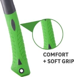 GEOLIA - Bijl - Bijl - Staal - Glasvezelsteel - 0,8 Kg Met Een Stalen Kop Van 0,6 Kg - Bijlen - Handbijl - Kleine Bijl - Kloofbijl - Kloofbijl -Tuinverzorgings Winkel 1154x1200 3