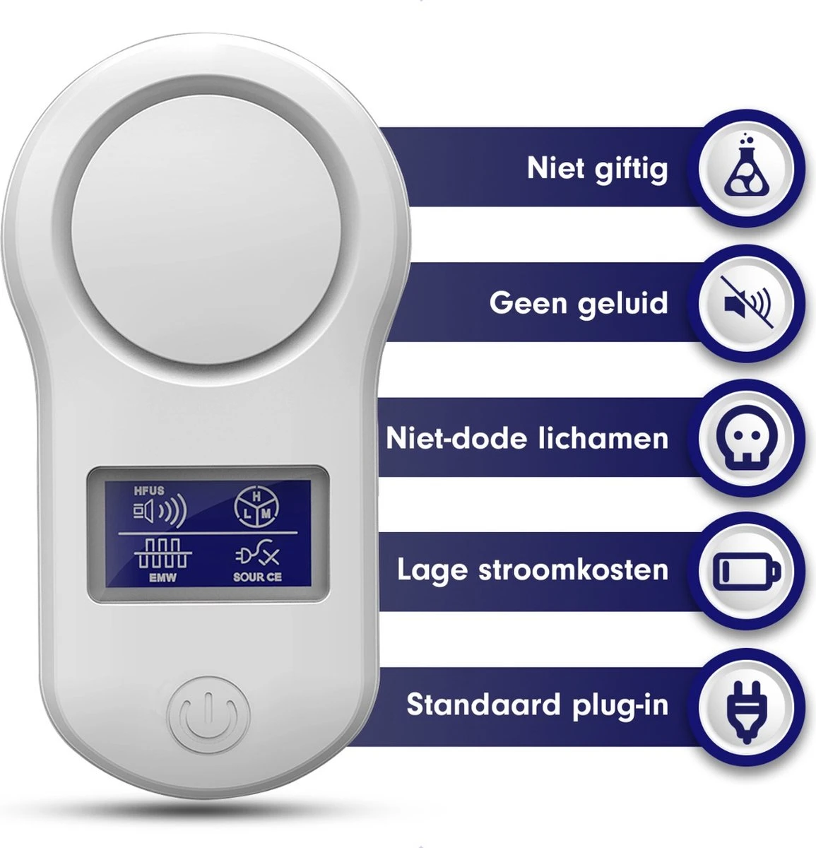 Imperatoris - Ultrasonische Ongedierte Bestrijder - Muizen Verjager/Val - Anti Muggen & Insecten - 2x Pack Imperatoris - Ultrasonische Ongedierte Bestrijder - Muizen Verjager/Val - Anti Muggen & Insecten - 2x Pack -Tuinverzorgings Winkel 1155x1200 2