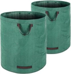 Gardebruk Tuinafvalzak - 2 Stuks 280L – 77x67cm/Opvouwbaar - Groen -Tuinverzorgings Winkel 1155x1200
