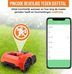 Zoef Robot Robotmaaier Betsie Met APP <1400 M2 -Tuinverzorgings Winkel 1157x1200 2