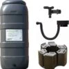 Luxe Voordeelset 100L Antraciet Rainsaver Regenton + Kraan + Voet + Vulautomaat| Muurmodel -Tuinverzorgings Winkel 1161x1200 3