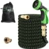MD-Goods ® Super Sterk Uitrekbare Tuinslang Tot 30 Meter + GRATIS Tas En Koppelstuk - Tuinsproeier - Tuin Besproeien - Waterslang - Sproeikop - Groen - Flexibel Elastisch -Tuinverzorgings Winkel 1162x1200 5