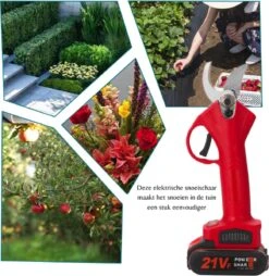 Elektrische Snoeischaar - Accu Snoeischaar - 2 Accu's - Professioneel - Tuinschaar -Tuinverzorgings Winkel 1165x1200 2