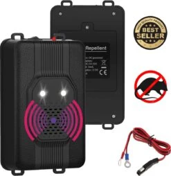 Xolby Marterverjager - Ongedierteverjager - Muizenverjager & Rattenverjager - Ultrasone & Flitsen - Werkt Op Autoaccu, Batterijen Of Netstroom - Voor Binnen, Buiten En Auto -Tuinverzorgings Winkel 1168x1200 5