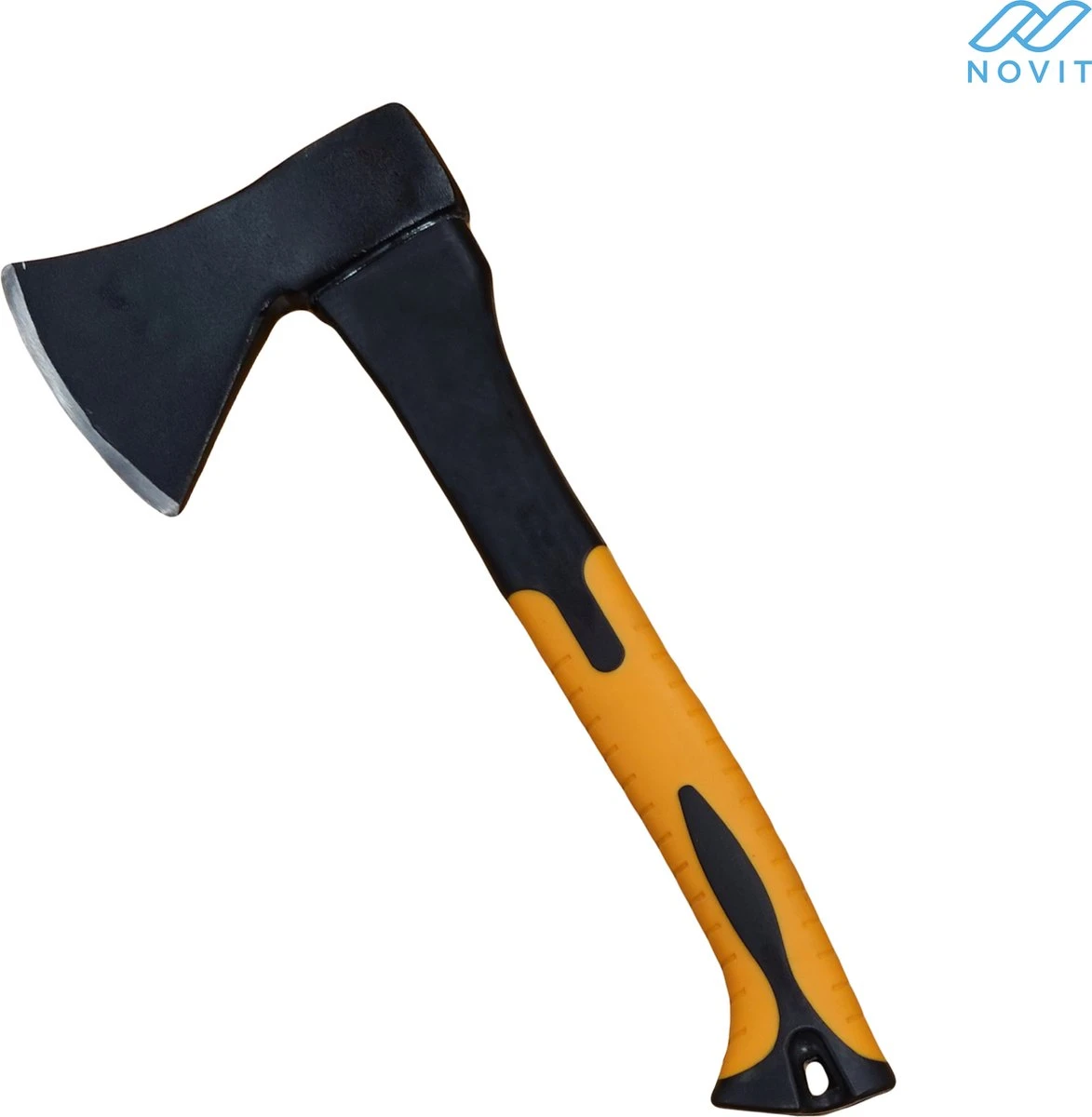 Novit bijl - hanbijl met fiberglass steel 1kg Novit Bijl - Hanbijl Met Fiberglass Steel 1kg -Tuinverzorgings Winkel 1173x1200 1