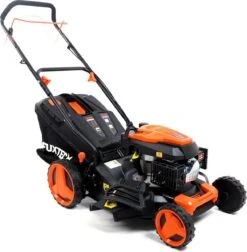 FUXTEC Grasmaaier Benzine - 46cm - Zelfrijdend / Zelftrekkend / Achterwielaandrijving - Mulchfunctie - Opvangbak 50L - FX-RM4646 -Tuinverzorgings Winkel 1174x1200 1