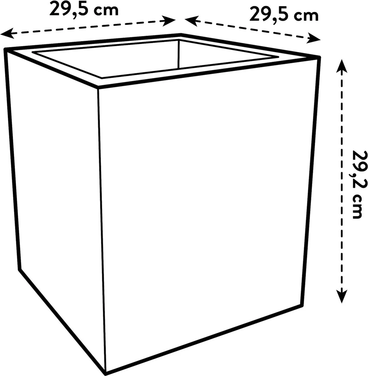 Elho Vivo Next Vierkant 30 - Plantenbak voor Binnen & Buiten - Ø 29.5 x H 29.5 cm - Zwart/Living Black Elho Vivo Next Vierkant 30 - Plantenbak Voor Binnen & Buiten - Ø 29.5 X H 29.5 Cm - Zwart/Living Black -Tuinverzorgings Winkel 1174x1200 7