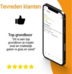 Grondboor Voor Boormachine - 8x25 Cm - Zwart -Tuinverzorgings Winkel 1176x1200 1