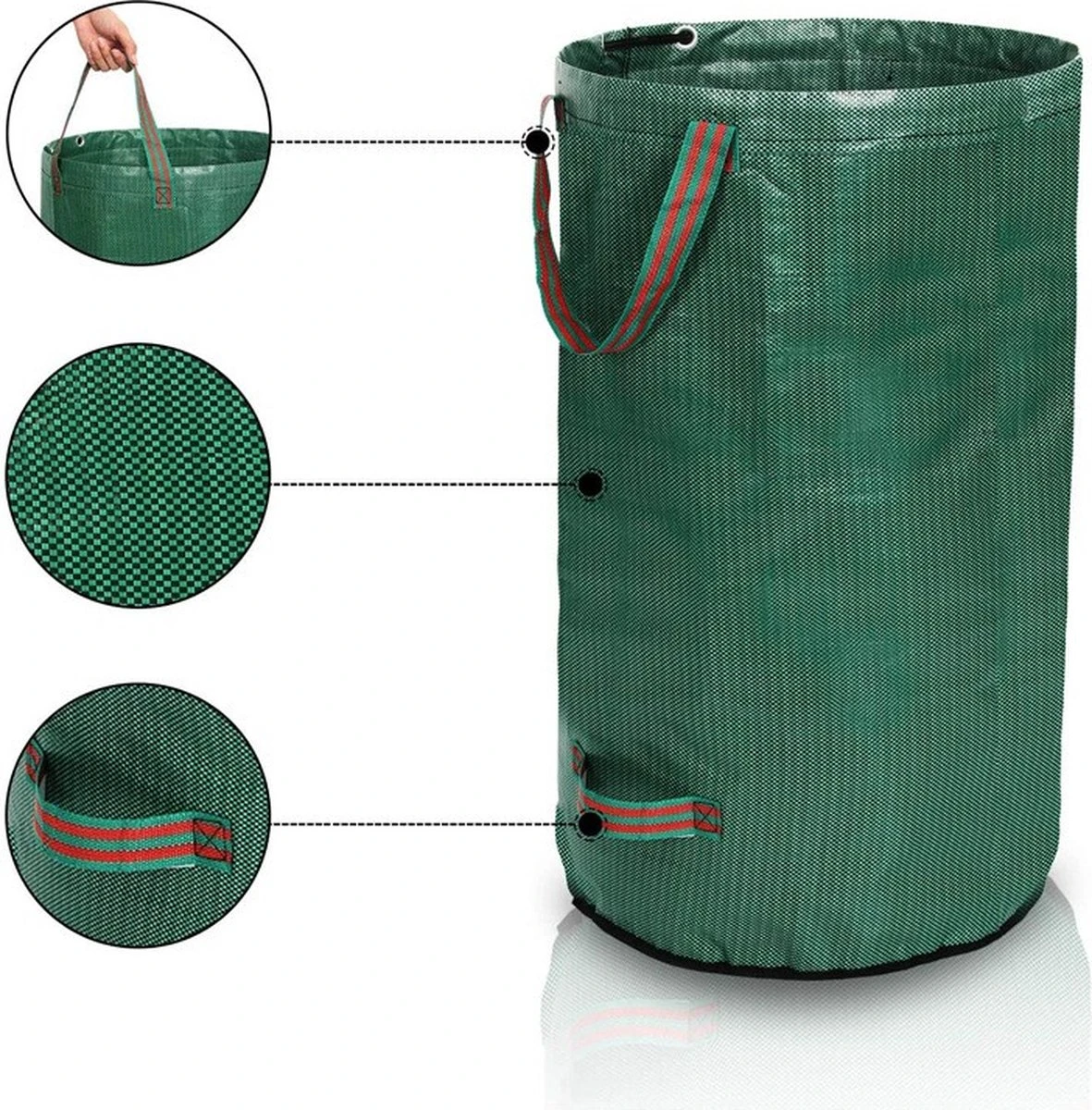 Tuin afvalzakken - 2 Stuks - Opvouwbare Afvalzak - Tuin afvalzak - Bladzakken - Waterstotend tuinafvalzak - 270L Tuin Afvalzakken - 2 Stuks - Opvouwbare Afvalzak - Tuin Afvalzak - Bladzakken - Waterstotend Tuinafvalzak - 270L -Tuinverzorgings Winkel 1181x1200 1