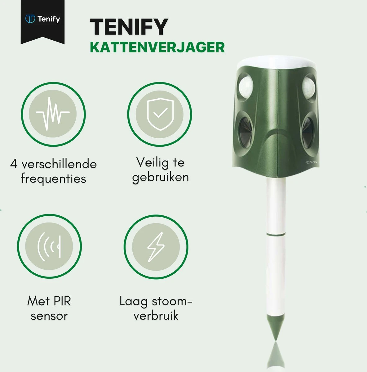 Tenify Ultrasone Kattenverjager - Groot Bereik - 360 Graden - Op Zonneenergie - USB Oplaadbaar - Kattenschrik - Afweermiddel - Ongedierte - Vogel - Dieren - Muizen - Ratten Verjager Tenify Ultrasone Kattenverjager - Groot Bereik - 360 Graden - Op Zonneenergie - USB Oplaadbaar - Kattenschrik - Afweermiddel - Ongedierte - Vogel - Dieren - Muizen - Ratten Verjager -Tuinverzorgings Winkel 1184x1200 4