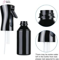 Merkloos Sibel Extreme Mist Verstuiver 160ml Zwart En Wit| Professional Hairdressing Plastic Fine Mist Spray Bottle - 2 Stucks -Tuinverzorgings Winkel 1184x1200 7