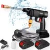 Merkloos Drillpro Elektrische Accu - Hogedrukreiniger - 30Bar - Multifunctioneel Mondstuk - Draagbaar Oplaadbaar Snoerloos - Zwart -Tuinverzorgings Winkel 1185x1200 1