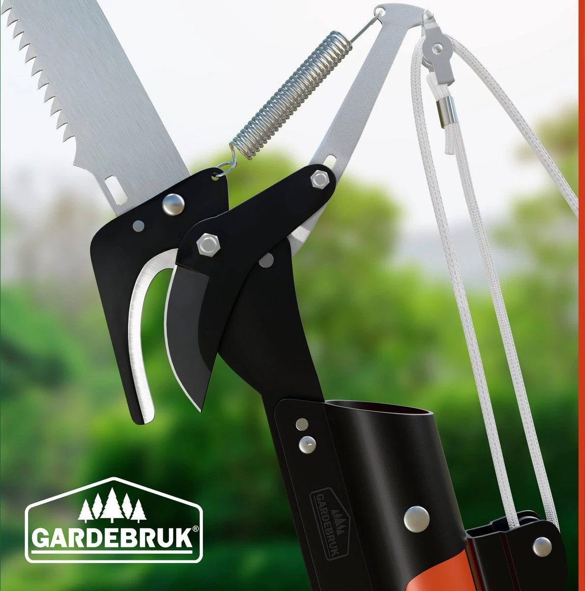 Gardebruk Takkenzaag Telescopisch - 2in1 Zaag & Snoeischaar - Oranje Gardebruk Takkenzaag Telescopisch - 2in1 Zaag & Snoeischaar - Oranje -Tuinverzorgings Winkel 1188x1200 6