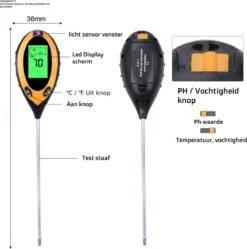 4 In1 Ph Meter Digitaal - Ph Meter Grond - PH Meter - Grondmeter - Vochtmeter -Tuinverzorgings Winkel 1190x1200 3