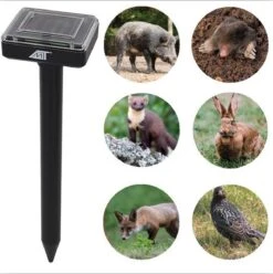 YUNICS ® Ultrasone Kattenverjager - Marterverjager - Oplaadbaar Door Zonne-energie En Micro USB. Incl. Micro USB Kabel -Tuinverzorgings Winkel 1195x1200 9