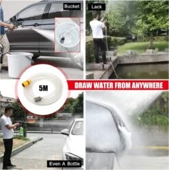 BOTC Universal Hogedrukreiniger - Draagbaar - Auto Wasmachine - Hogedrukreiniger -Tuinverzorgings Winkel 1196x1200