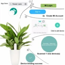 ON Home | Smart Grondmeter | Bodemvochtmeter | Plant Monitor | Bluetooth | Smart Plant Sensor | Hygrometer -Tuinverzorgings Winkel 1196x1200 7