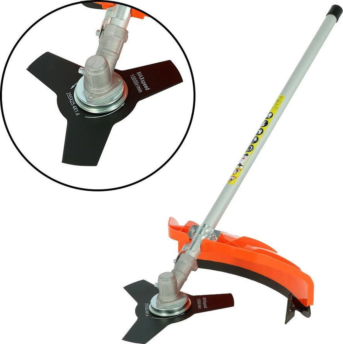 Kibani 6-in-1 Multitool - 52 cc / 1.9 PK 2-takt Benzine Motor - Heggenschaar, Kettingzaag, Grastrimmer, Maaidraad 100M, Onkruidborstel, Zaagblad, Maaidraad 100 m & Bosmaaier Kibani 6-in-1 Multitool - 52 Cc / 1.9 PK 2-takt Benzine Motor - Heggenschaar, Kettingzaag, Grastrimmer, Maaidraad 100M, Onkruidborstel, Zaagblad, Maaidraad 100 M & Bosmaaier -Tuinverzorgings Winkel 1197x1200 5