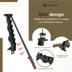 Flowkey® Houtklover XL - Houtsplijter Bijl - Houtkliever Kloofwig Gietijzer - Voor Hout & Aanmaakhout - Inclusief Gratis Bevestigingsset -Tuinverzorgings Winkel 1199x1200 5