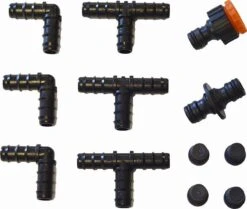 Meisterhome ® - 30 Meter - Druppelslang - Druppelsystemen - Zweetslang - Bewatering - Bewateringssysteem - Druppelsysteem - Irrigatie Set - 70% Waterbesparing - Druppelaars - Tuin, Gras, Planten - Met 38 Hulpstukken Voor Vast Zetten En Verlengen -Tuinverzorgings Winkel 1200x1014 4