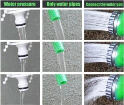 Merkloos Tuinslang - Tuinslag Flexibel - Tuinslag Flexibel 15M -15 Meter - Tuinslangen - Uitrekbaar - Met Koppelstuk - 7 In 1 Sproeikop -Tuinverzorgings Winkel 1200x1014 6