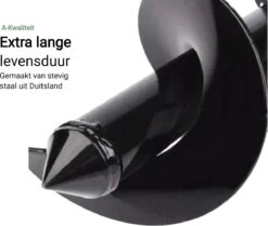 MaatWorkz - Grondboor - 25 CM - Boormachine - Bollenplanter - Moestuin - Palenboor - Boor - Tuin -Tuinverzorgings Winkel 1200x1015