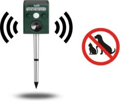 909 Outdoor - Ultrasone Dierenverjager - 4x AA-Alkalinebatterijen - 13,6 X 7,5 X 13 Cm -Tuinverzorgings Winkel 1200x1017 5