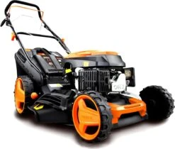 FUXTEC Grasmaaier Benzine - 46cm - Zelfrijdend / Zelftrekkend / Achterwielaandrijving - Mulchfunctie - Opvangbak 50L - FX-RM4646 -Tuinverzorgings Winkel 1200x1022 1