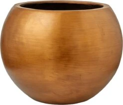 Capi Europe - Vaas Bol Retro - 30x25 - Goud - Bloempot Voor Binnen - BRTG104 -Tuinverzorgings Winkel 1200x1026 2