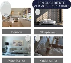 Merkloos Forgoods Ultrasone Muizenverjager En Ongedierte Verjager - Muizenverjager - Pest Reject - (1 Stuk Wit) - Ook Verkrijgbaar In Zwart -Tuinverzorgings Winkel 1200x1074 2